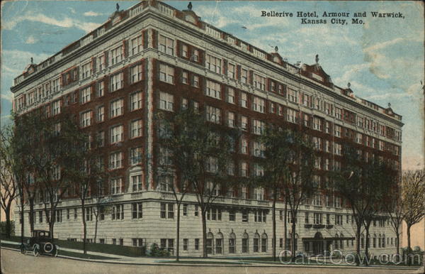 Bellerive Hotel, Armour and Warwick Kansas City Missouri