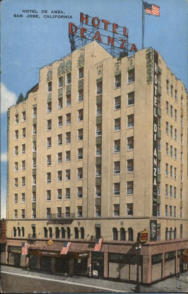 Hotel De Anza San Jose California