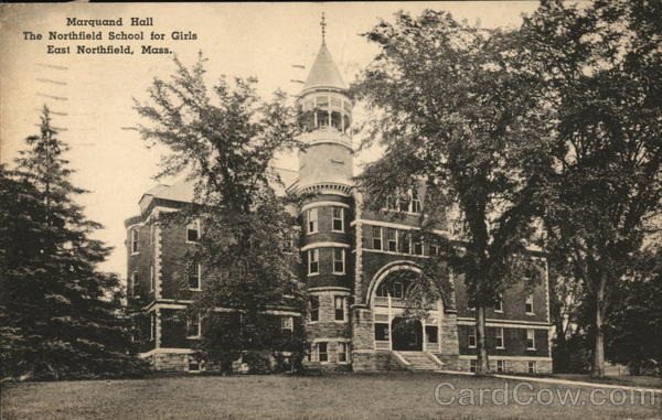 Marquand Hall, The Northfield School for Girls East Northfield Massachusetts