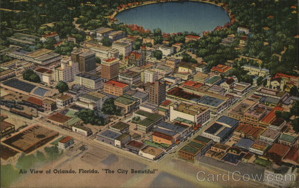 Aerial View Orlando Florida