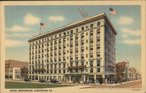 Hotel Brunswick Lancaster Pennsylvania