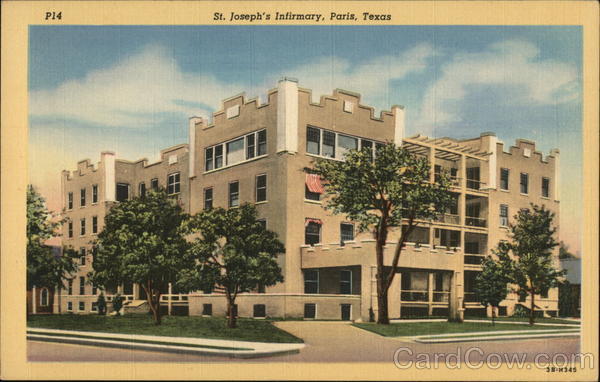St. Joseph's Infirmary Paris Texas