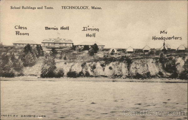 MIT Technology Camp School Buildings and Tents East Machias Maine