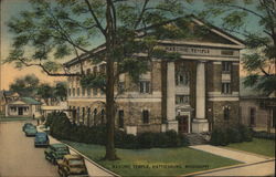 Masonic Temple Postcard