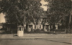 Friends Meeting House, Built 1772 Postcard