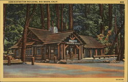 Administration Building Postcard