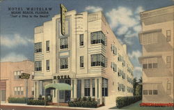 Hotel Whitelaw Miami Beach, FL Postcard Postcard Postcard