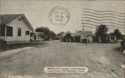 "White City" Largest and Most Popular Tourist Camp St. Petersburg, FL Postcard Postcard Postcard