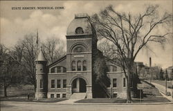 State Armory Norwalk, CT Postcard Postcard Postcard