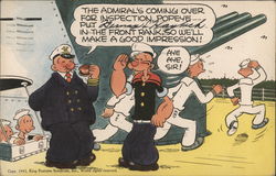 Popeye Postcard Postcard