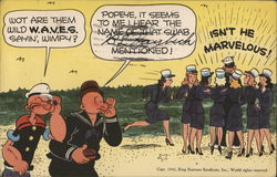 Popeye Postcard Postcard