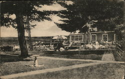 At the Dining Room Corner, West Shore Hotel and Cottages East Sebago, ME Postcard Postcard Postcard