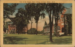 View of the Campus, Bates College Lewiston, ME Postcard Postcard Postcard