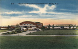 The Shelby Memorial Community Center Postcard