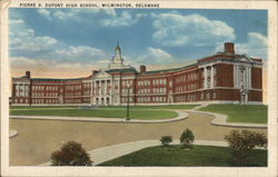 Pierre S. Dupont High School Wilmington, DE Postcard Postcard Postcard