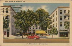 Hotel Detroit St. Petersburg, FL Postcard Postcard Postcard