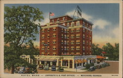 Hotel Ware Waycross, GA Postcard Postcard Postcard