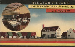 Belgian Village Postcard
