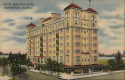 Hotel Manatee River Bradenton, FL Postcard Postcard Postcard