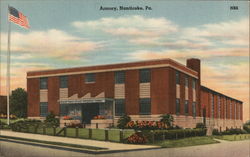 Armory Nanticoke, PA Postcard Postcard Postcard