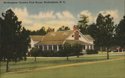 Rockingham Country Club House Postcard