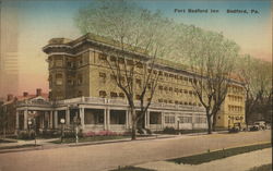 Fort Bedford Inn Pennsylvania Postcard Postcard Postcard