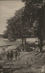 Sherwood Island State Park Postcard