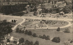 Merritt Parkway at Main Avenue Merritt Parkway at Main Avenue