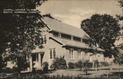Chapel, Keyser Island South Norwalk, CT Postcard Postcard Postcard