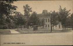 City Hall Perth Amboy, NJ Postcard Postcard Postcard