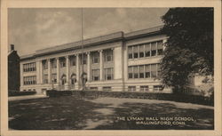 The Lyman Hall High School Postcard