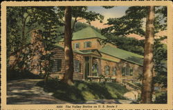 The Valley Station on US Route 3 Franconia Notch, NH Postcard Postcard Postcard