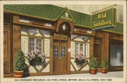 Old Seidelburg Restaurant New York, NY Postcard Postcard Postcard