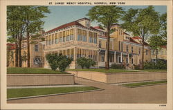 St. James' Mercy Hospital Hornell, NY Postcard Postcard Postcard