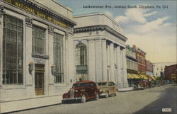 Lackawanna Ave., Looking South Olyphant, PA Postcard Postcard Postcard