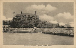 Yoncomis Island Stony Creek, CT Postcard Postcard Postcard