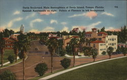 David Boulevard, Main Thoroughfare of Davis Island David Boulevard, Main Thoroughfare of Davis Island