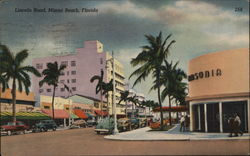 Lincoln Road MIami Beach, FL Postcard Postcard Postcard