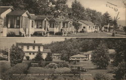 Mount Coolidge Lodge and Cabins Postcard