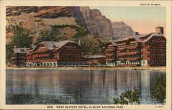 Many Glacier Hotel Postcard