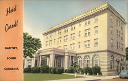 Hotel Carroll Gaffney, SC Postcard Postcard Postcard