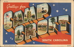 Greetings from Camp Croft South Carolina Postcard Postcard Postcard