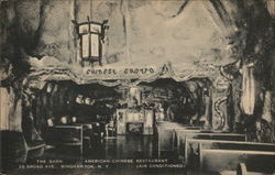 The Barn, American-Chinese Restauran Binghamton, NY Postcard Postcard Postcard