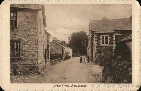 Main Street Hawkshead United Kingdom Cumbria
