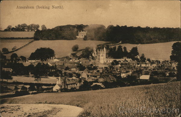Amersham, looking North Buckinghamshire United Kingdom