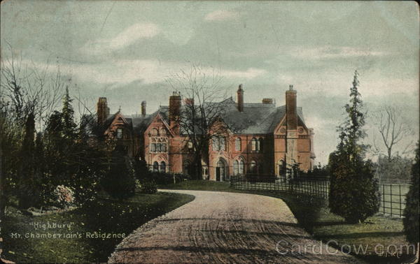 Highbury - Mr. Chamberlain's Residence United Kingdom