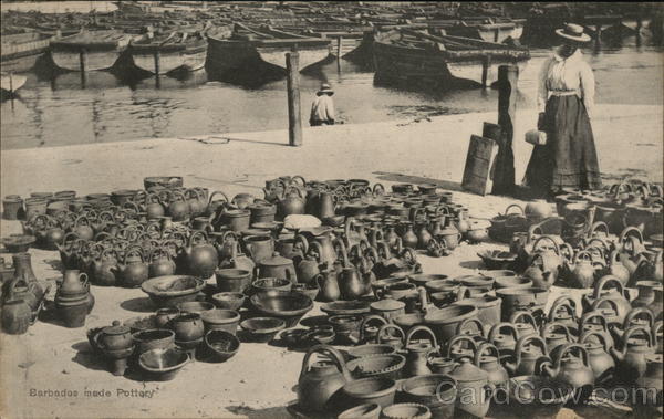 Barbados-made pottery Caribbean Islands