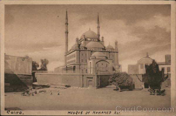 Mosque of Mohamed Ali Cairo Egypt Africa