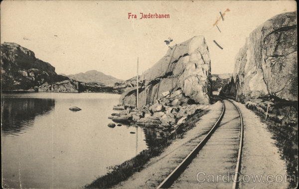 From the rail road Norway