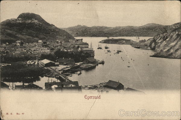 General View Egersund Norway